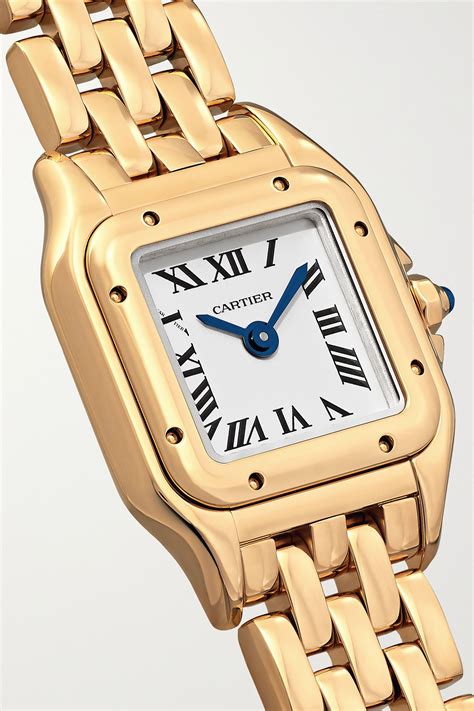 cartier panthere uhr gold